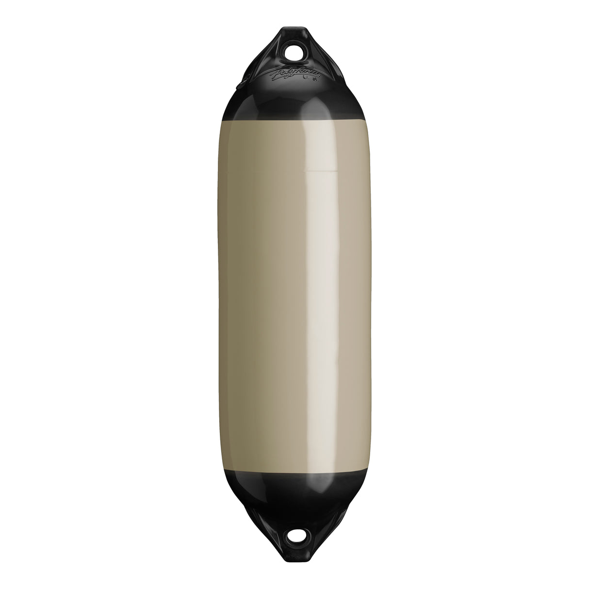 Sand boat fender with Black-Top, Polyform F-02
