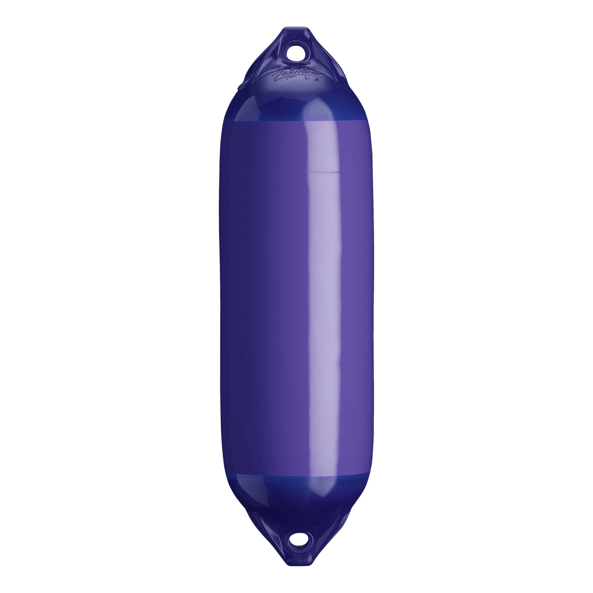 Purple boat fender with Navy-Top, Polyform F-02