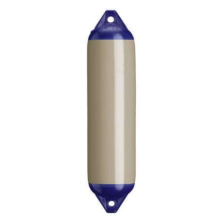 Sand boat fender with Navy-Top, Polyform F-1 