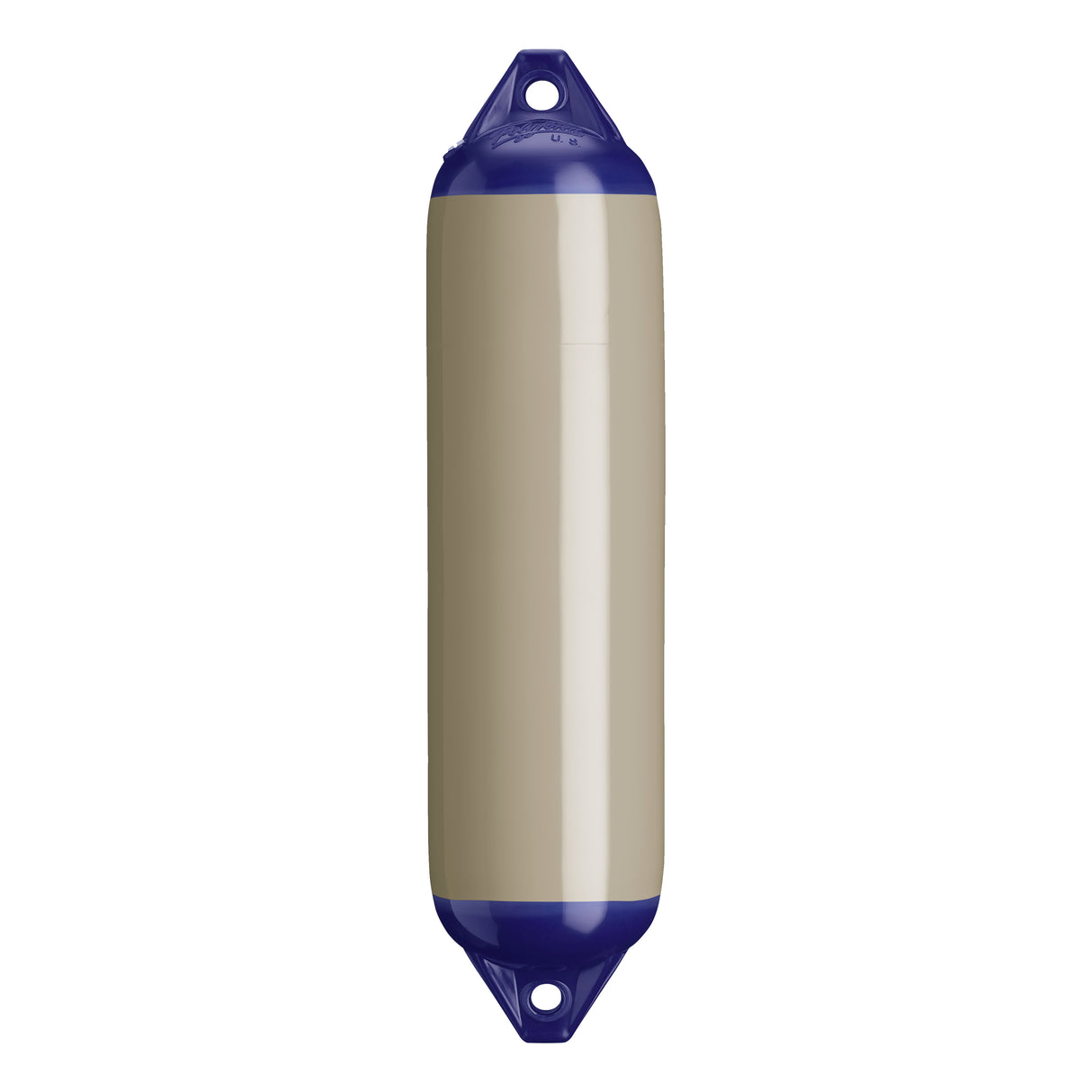 Sand boat fender with Navy-Top, Polyform F-1