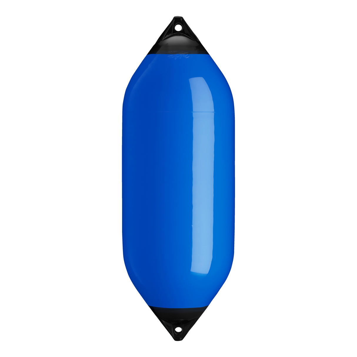 Blue boat fender with Navy-Top, Polyform F-10