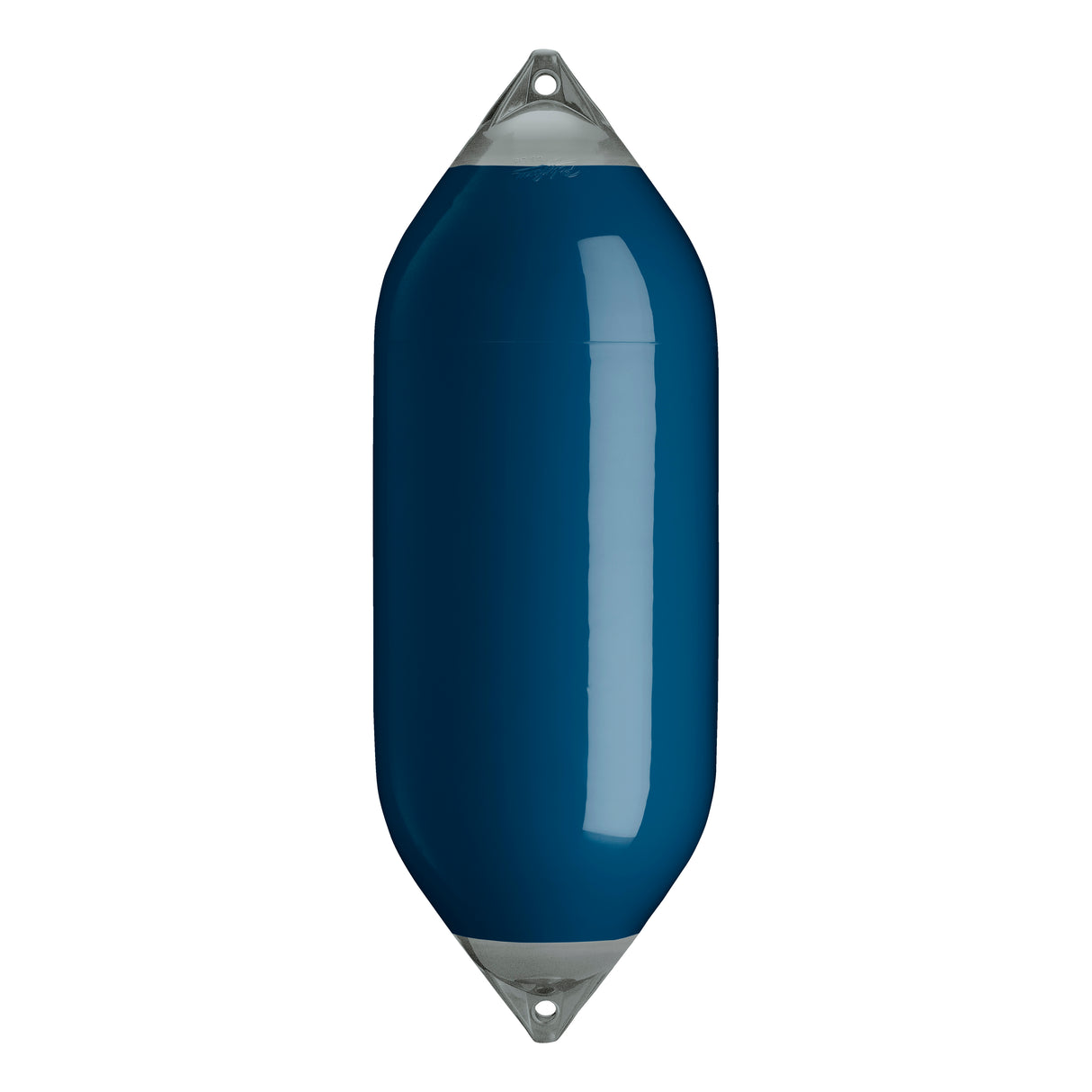 Catalina Blue boat fender with Grey-Top, Polyform F-10