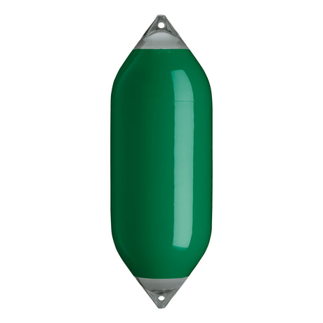Forest Green boat fender with Grey-Top, Polyform F-10