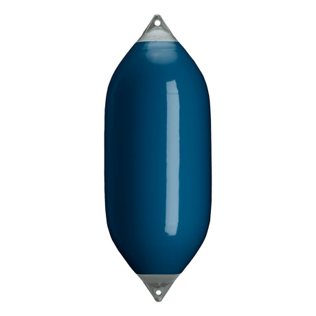 Catalina Blue boat fender with Grey-Top, Polyform F-11