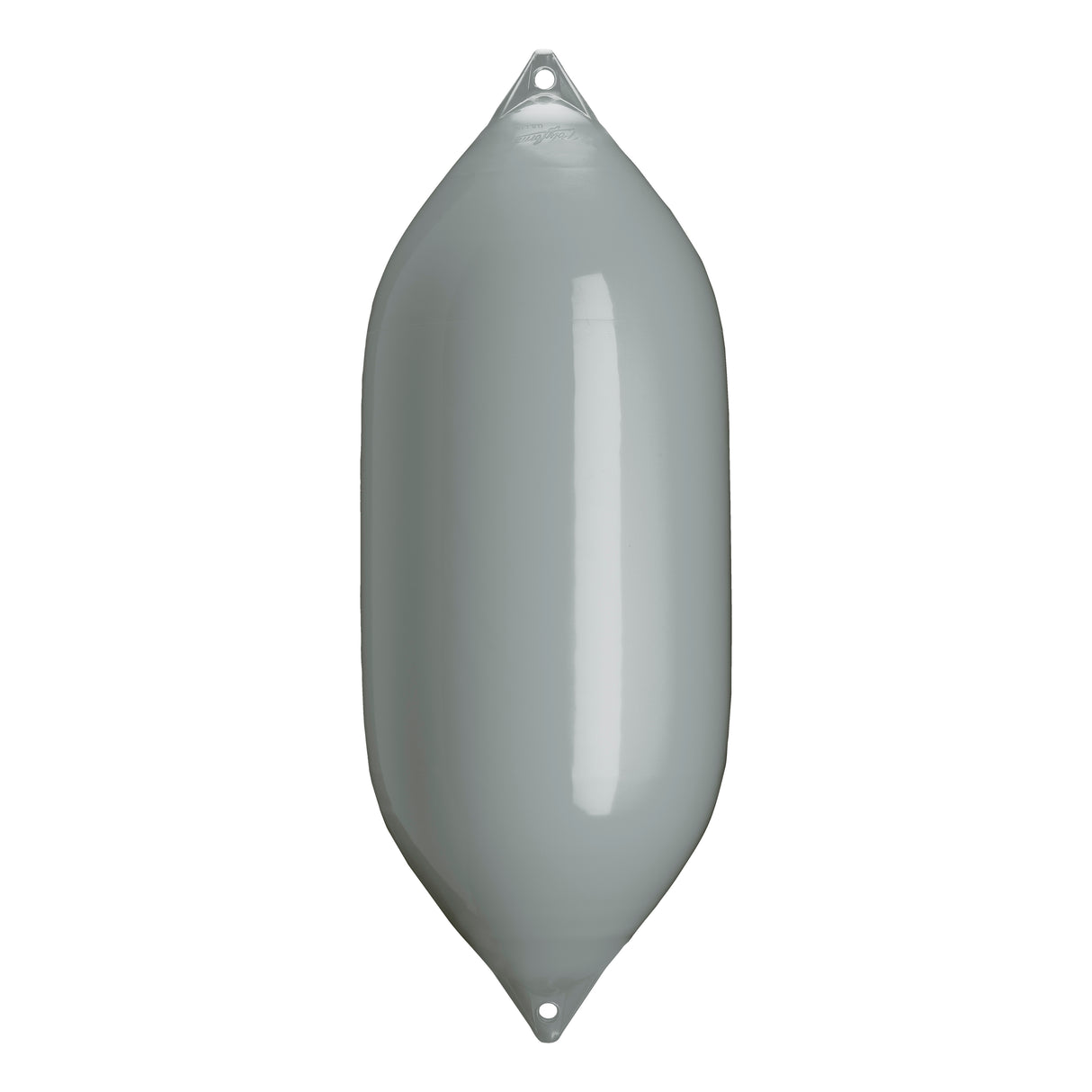 Grey boat fender with Grey-Top, Polyform F-11