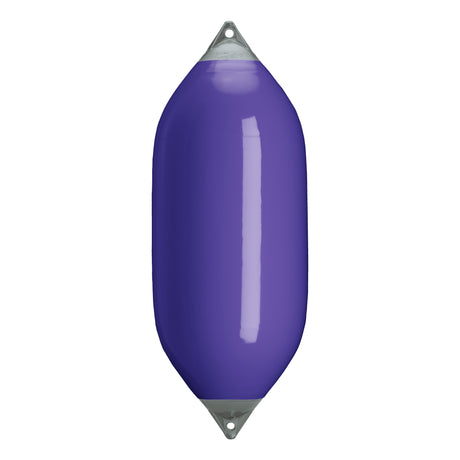 Purple boat fender with Grey-Top, Polyform F-11