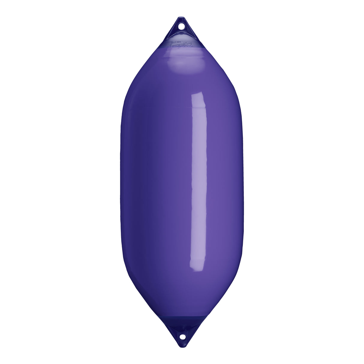 Purple boat fender with Navy-Top, Polyform F-11