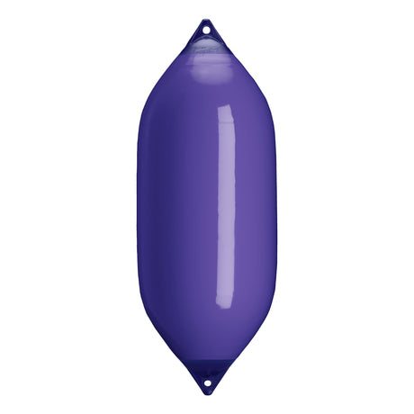 Purple boat fender with Navy-Top, Polyform F-11 
