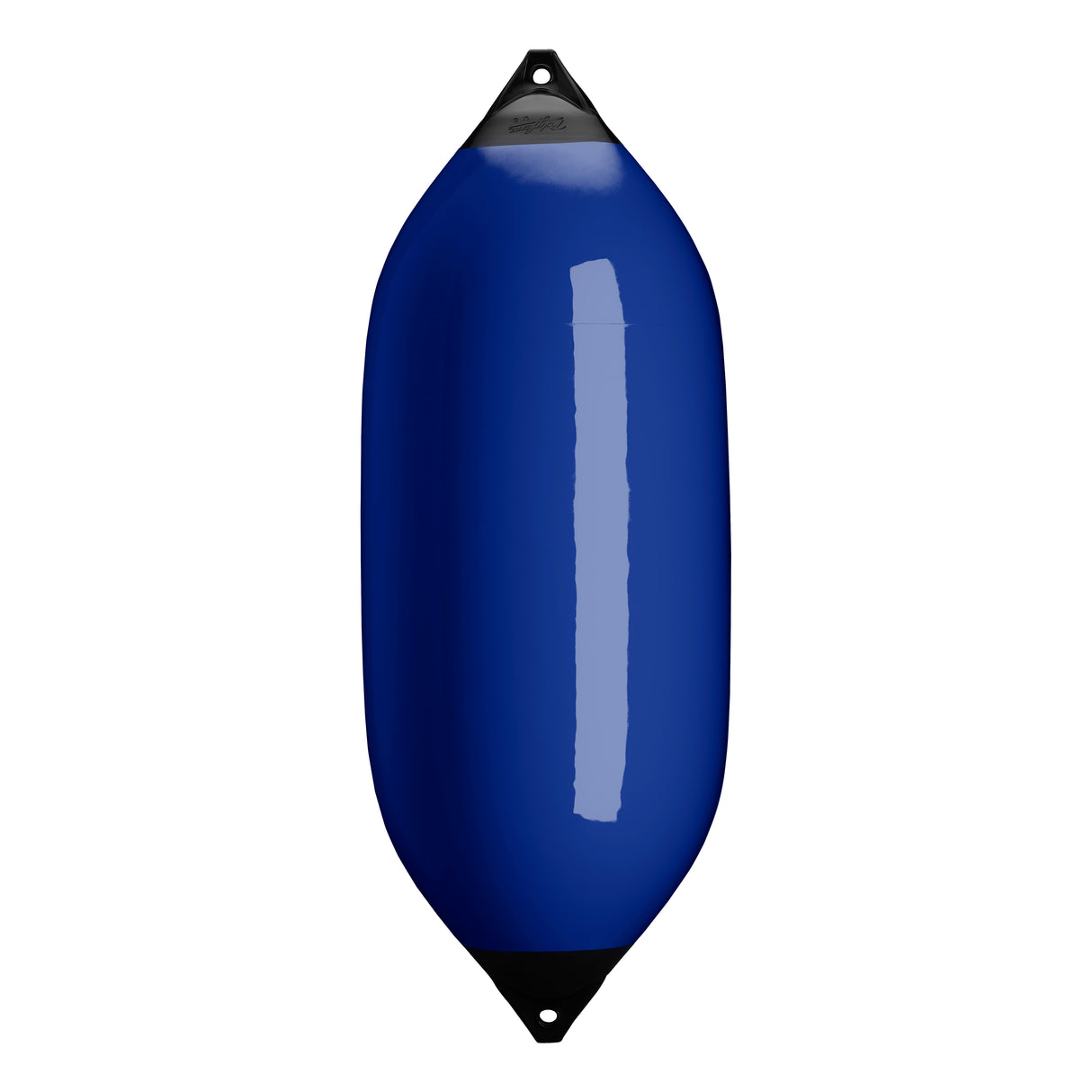 Cobalt Blue boat fender with Navy-Top, Polyform F-13