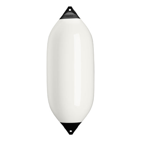 White boat fender with Navy-Top, Polyform F-13