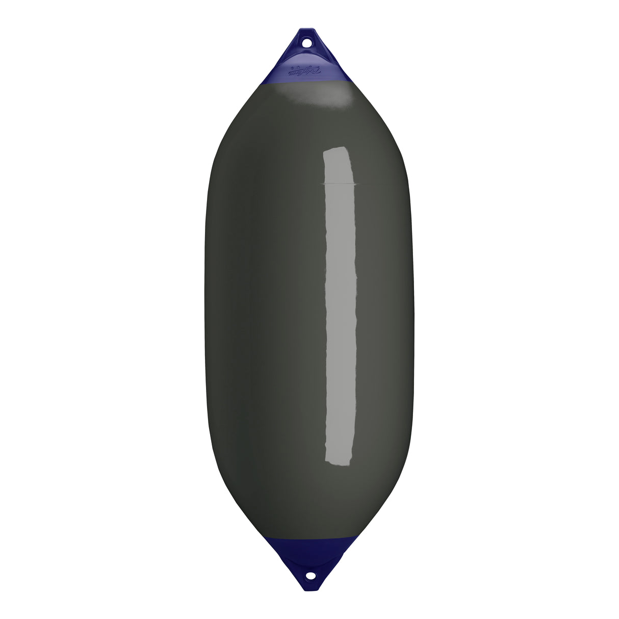Graphite boat fender with Navy-Top, Polyform F-13