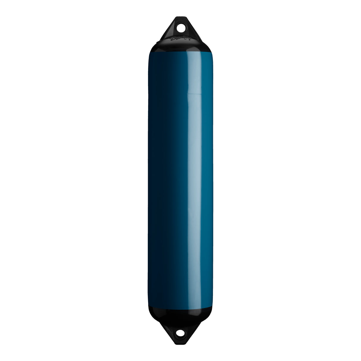 Catalina Blue boat fender with Black-Top, Polyform F-4
