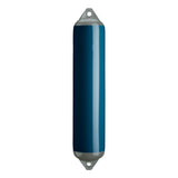 Catalina Blue boat fender with Grey-Top, Polyform F-4