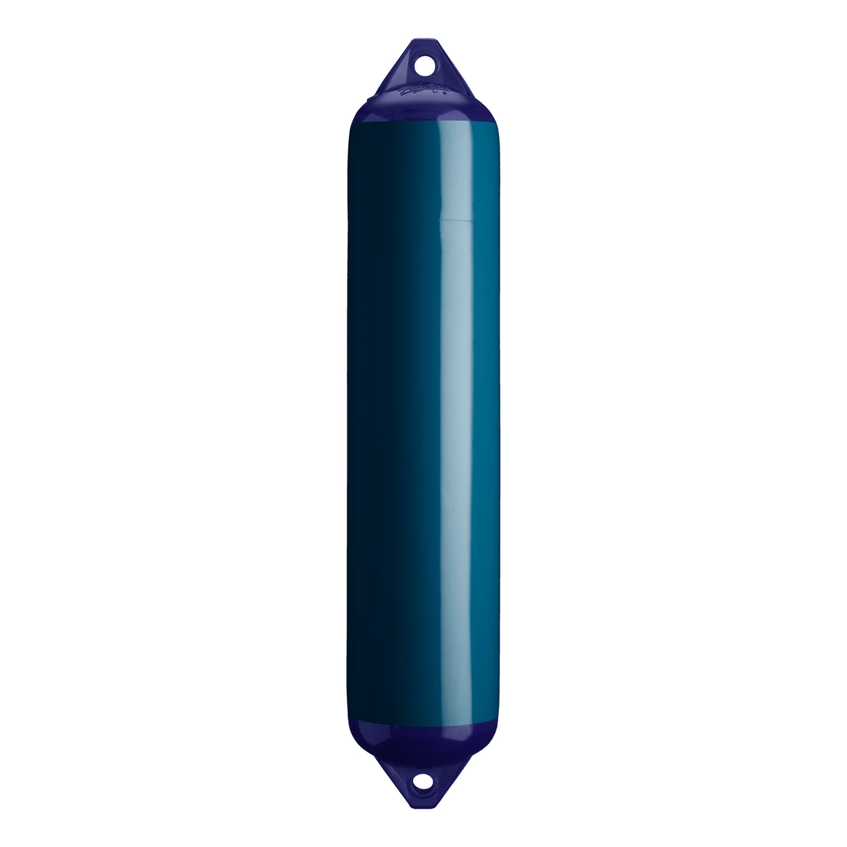 Catalina Blue boat fender with Navy-Top, Polyform F-4