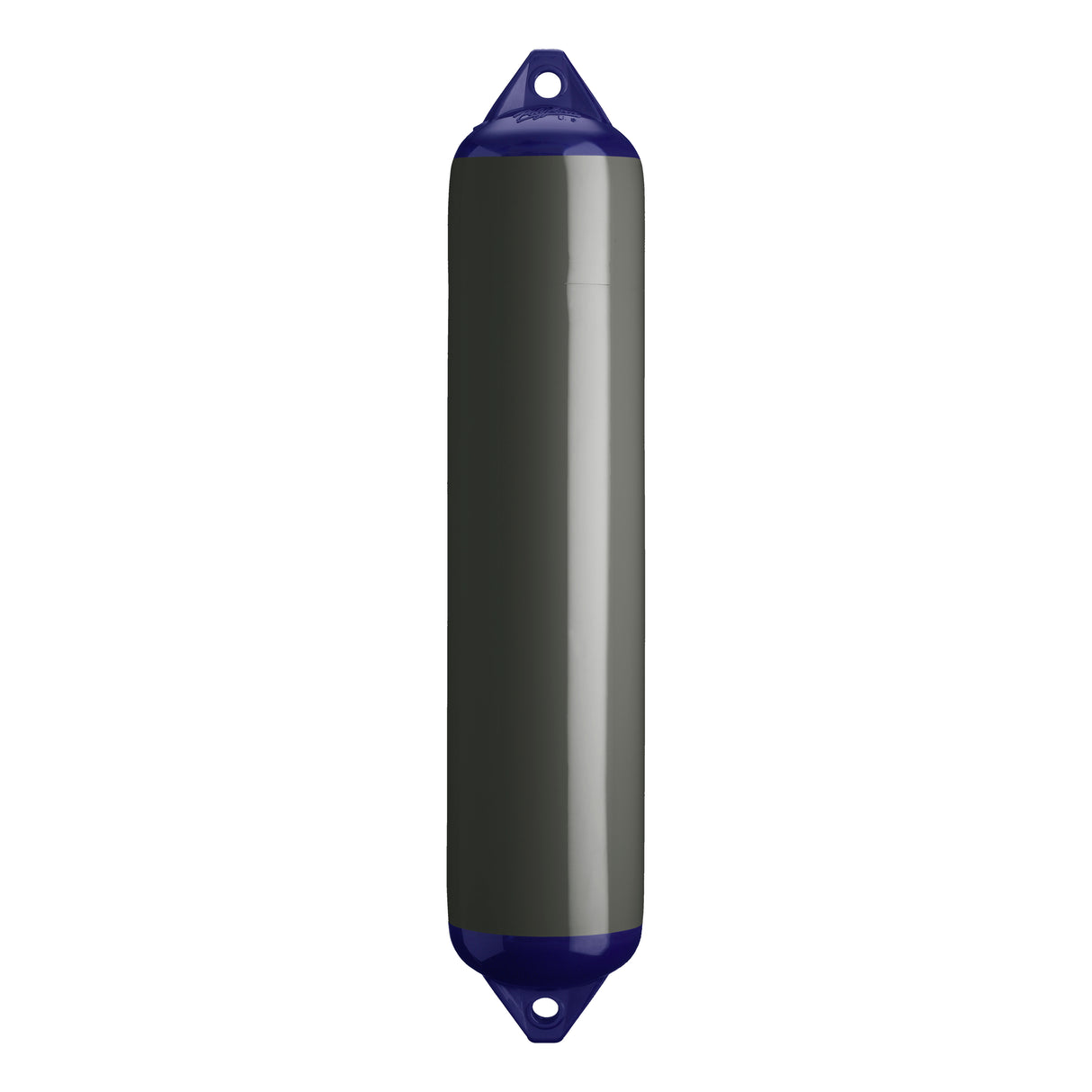 Graphite boat fender with Navy-Top, Polyform F-4