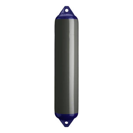 Graphite boat fender with Navy-Top, Polyform F-4 