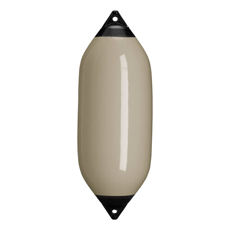 Sand boat fender with Black-Top, Polyform F-7
