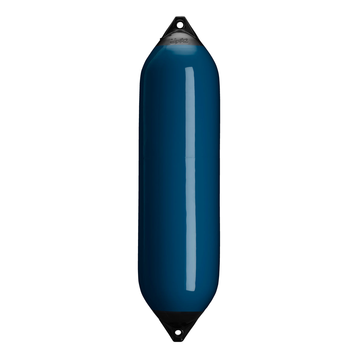 Catalina Blue boat fender with Navy-Top, Polyform F-8