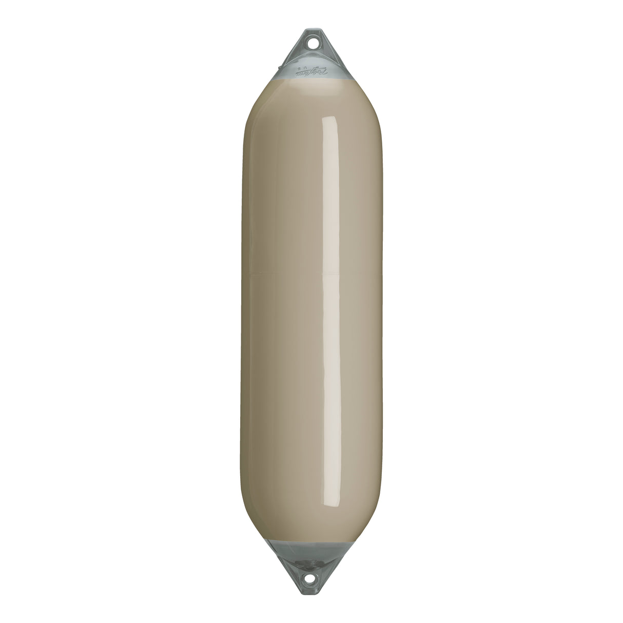 Sand boat fender with Grey-Top, Polyform F-8