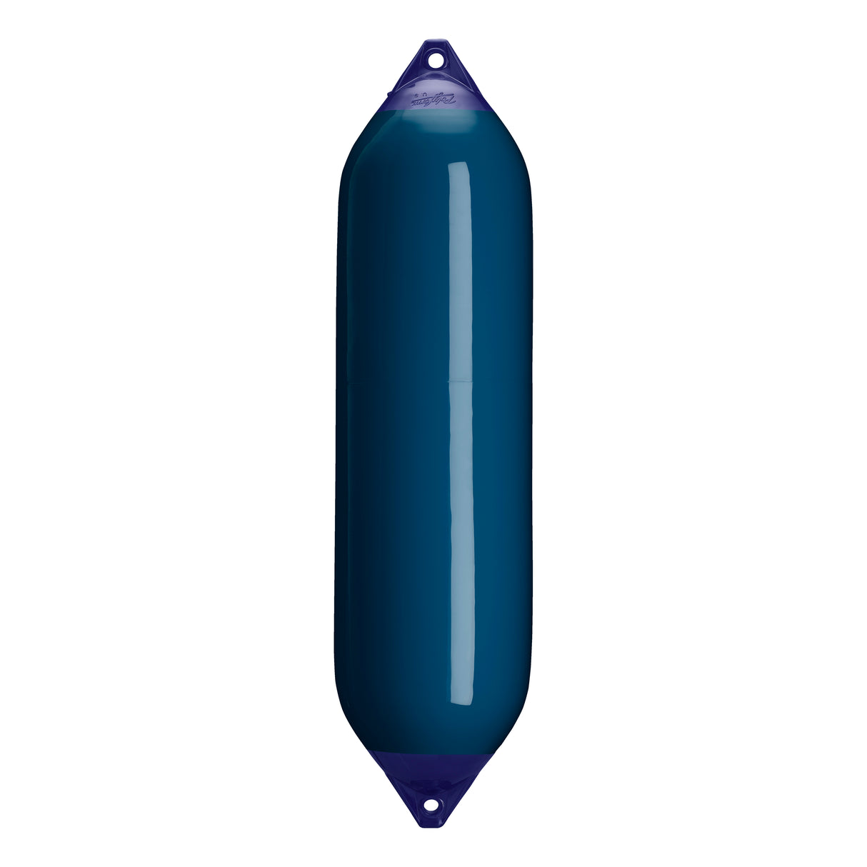 Catalina Blue boat fender with Navy-Top, Polyform F-8