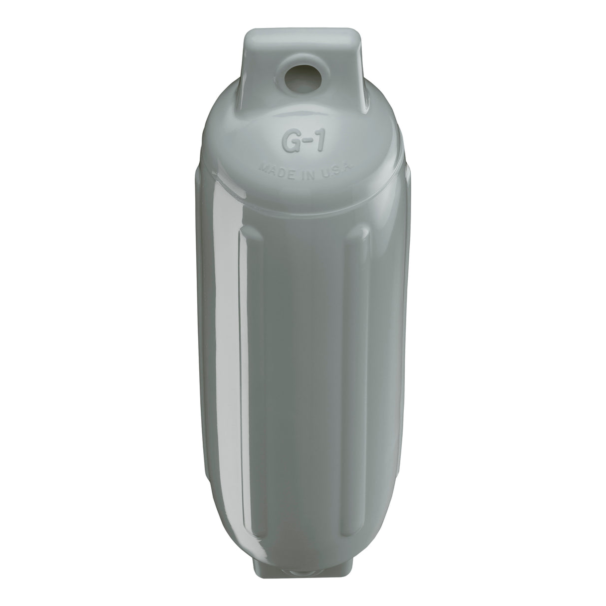 Grey boat fender, Polyform G-1