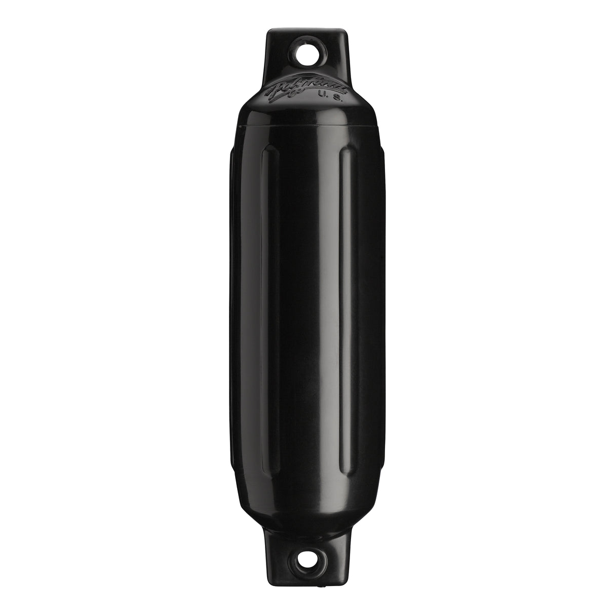 Black boat fender, Polyform G-1