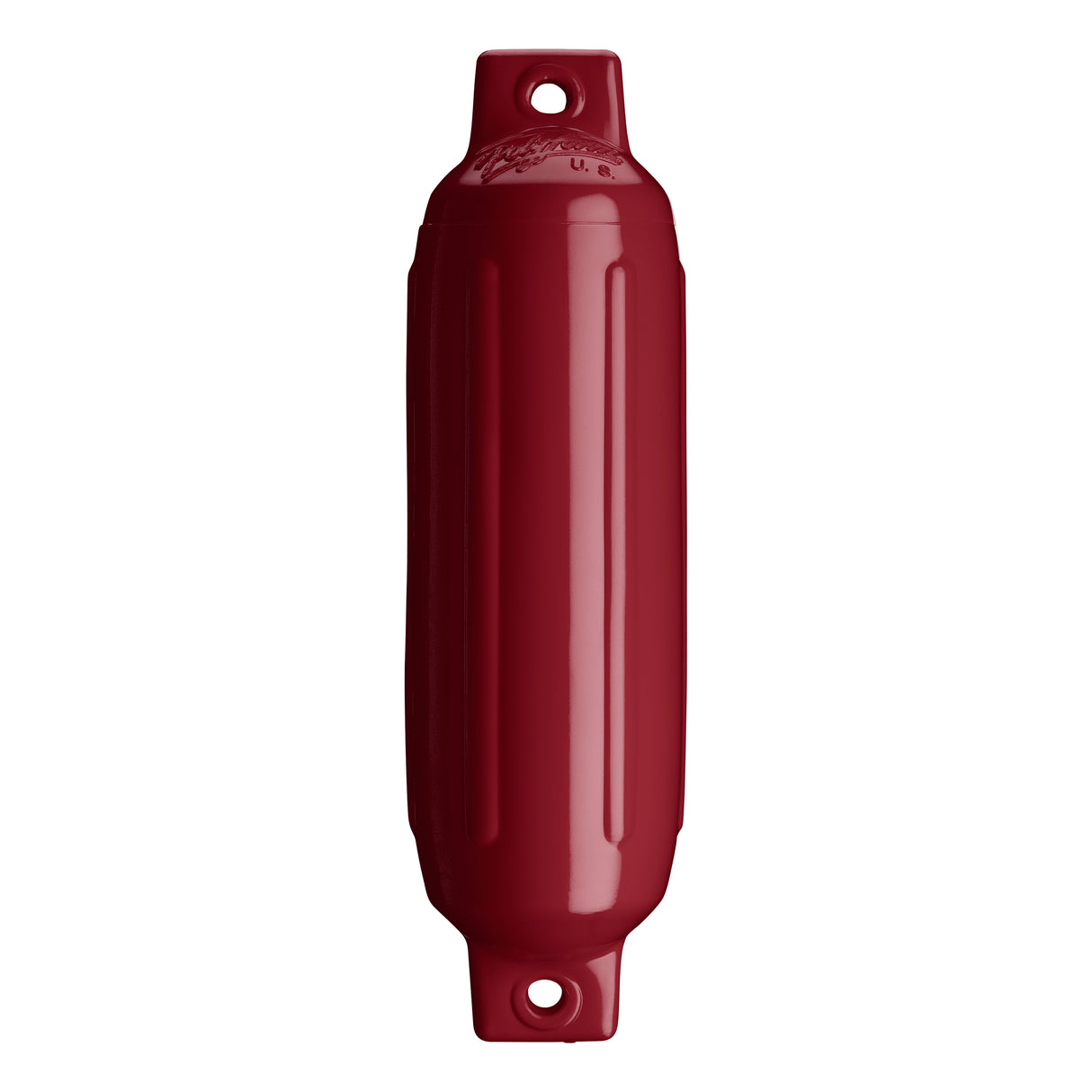 Burgundy boat fender, Polyform G-1