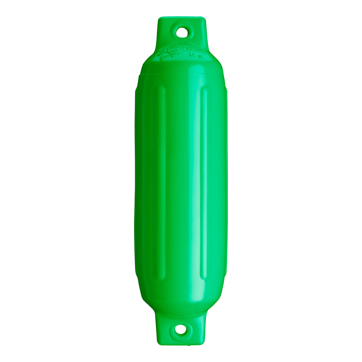 Green boat fender, Polyform G-1