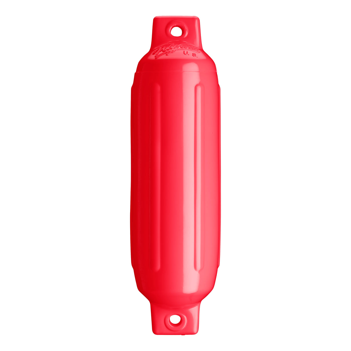 Red boat fender, Polyform G-1