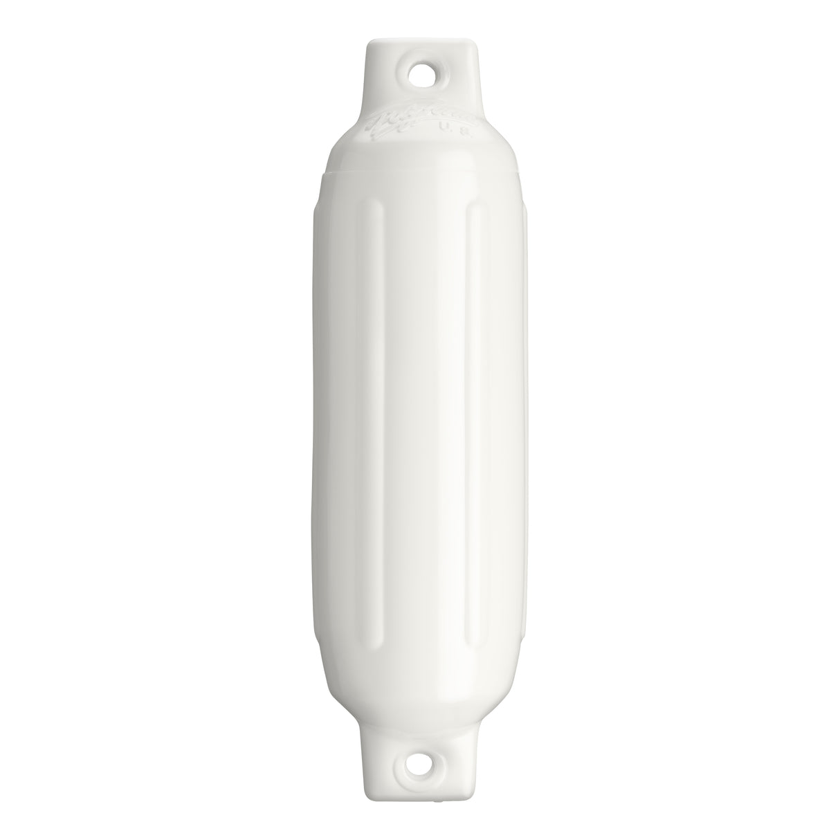 White boat fender, Polyform G-1