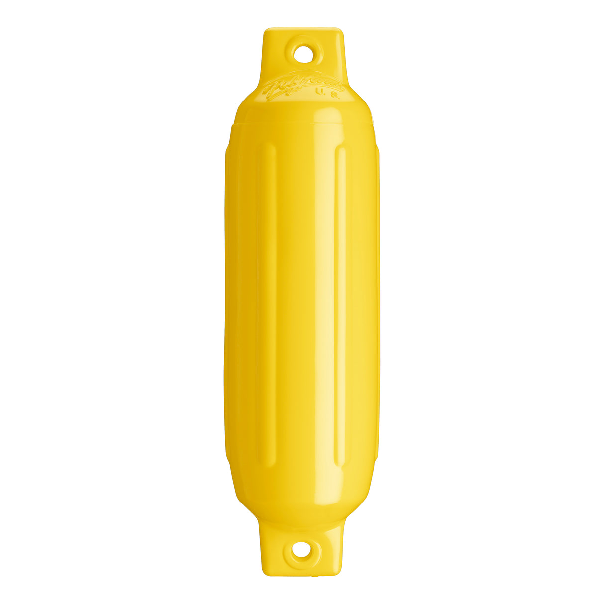 Yellow boat fender, Polyform G-1