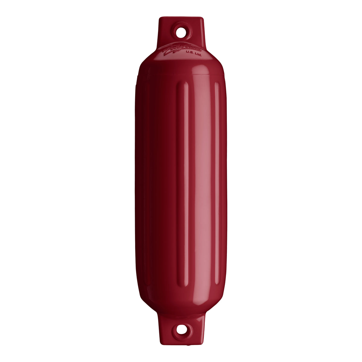 Burgundy boat fender, Polyform G-2