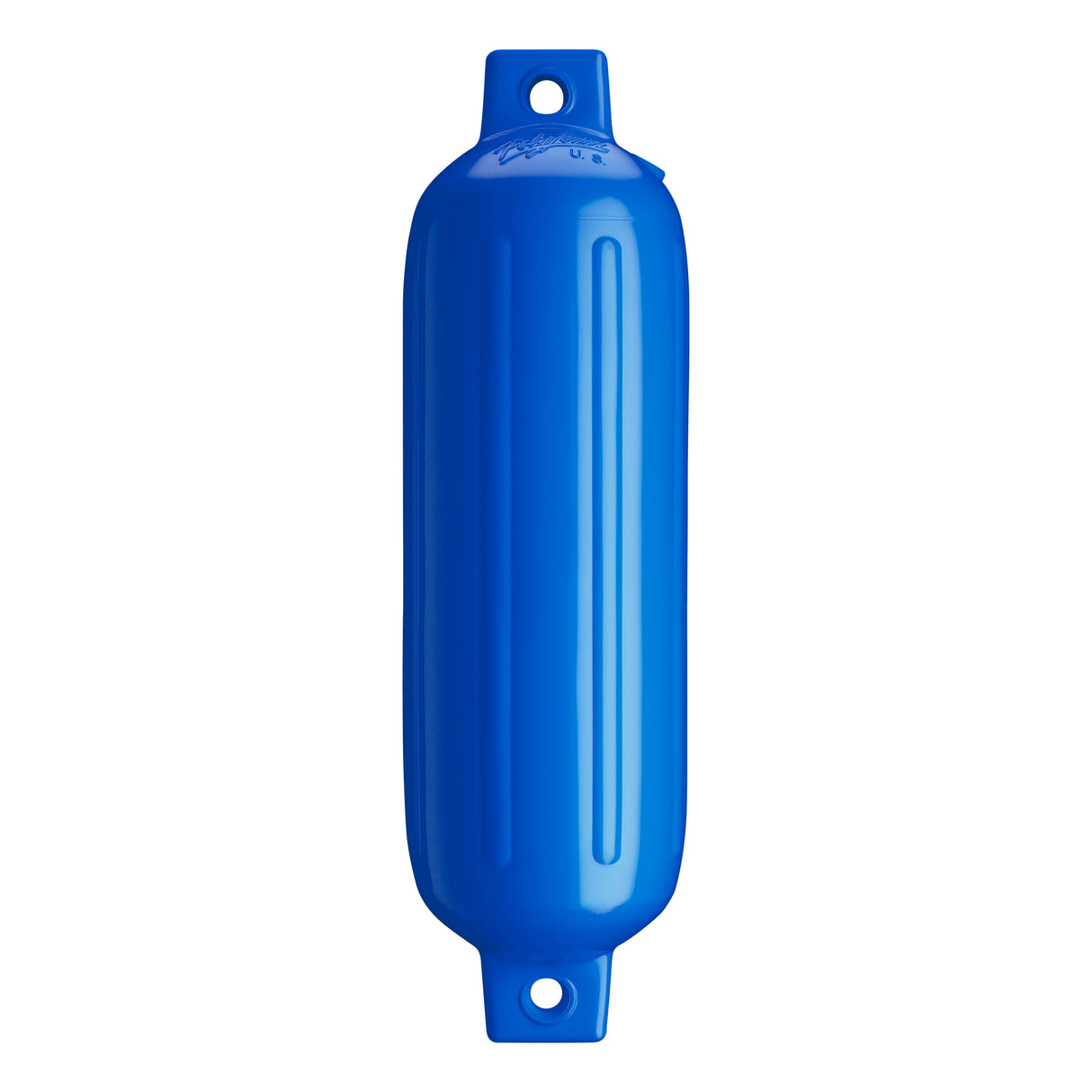 Blue boat fender, Polyform G-3