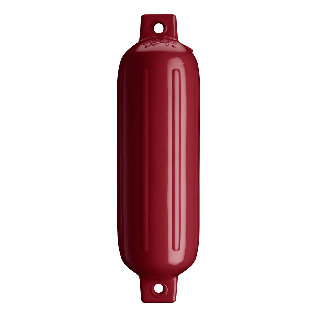 Burgundy boat fender, Polyform G-3