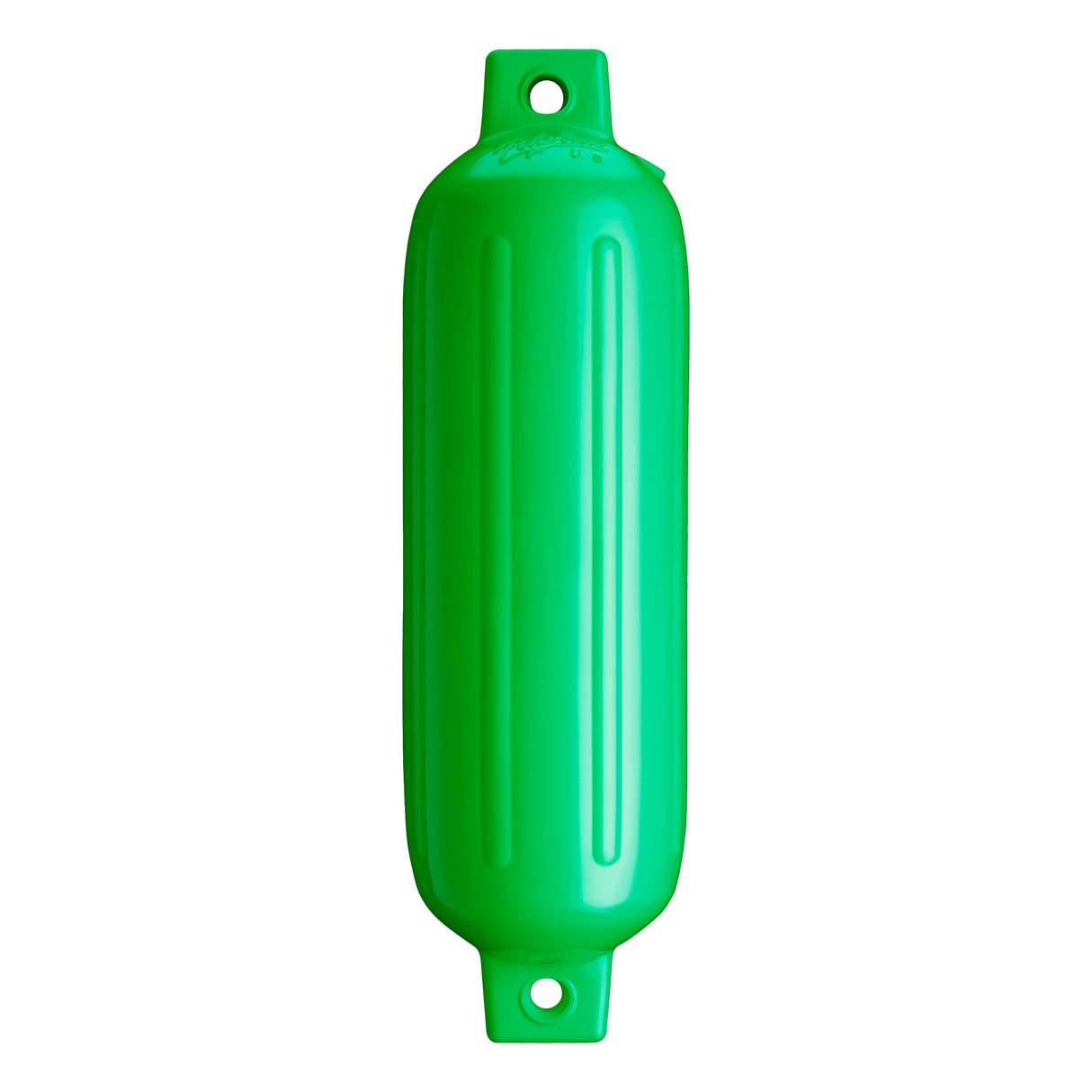 Green boat fender, Polyform G-3