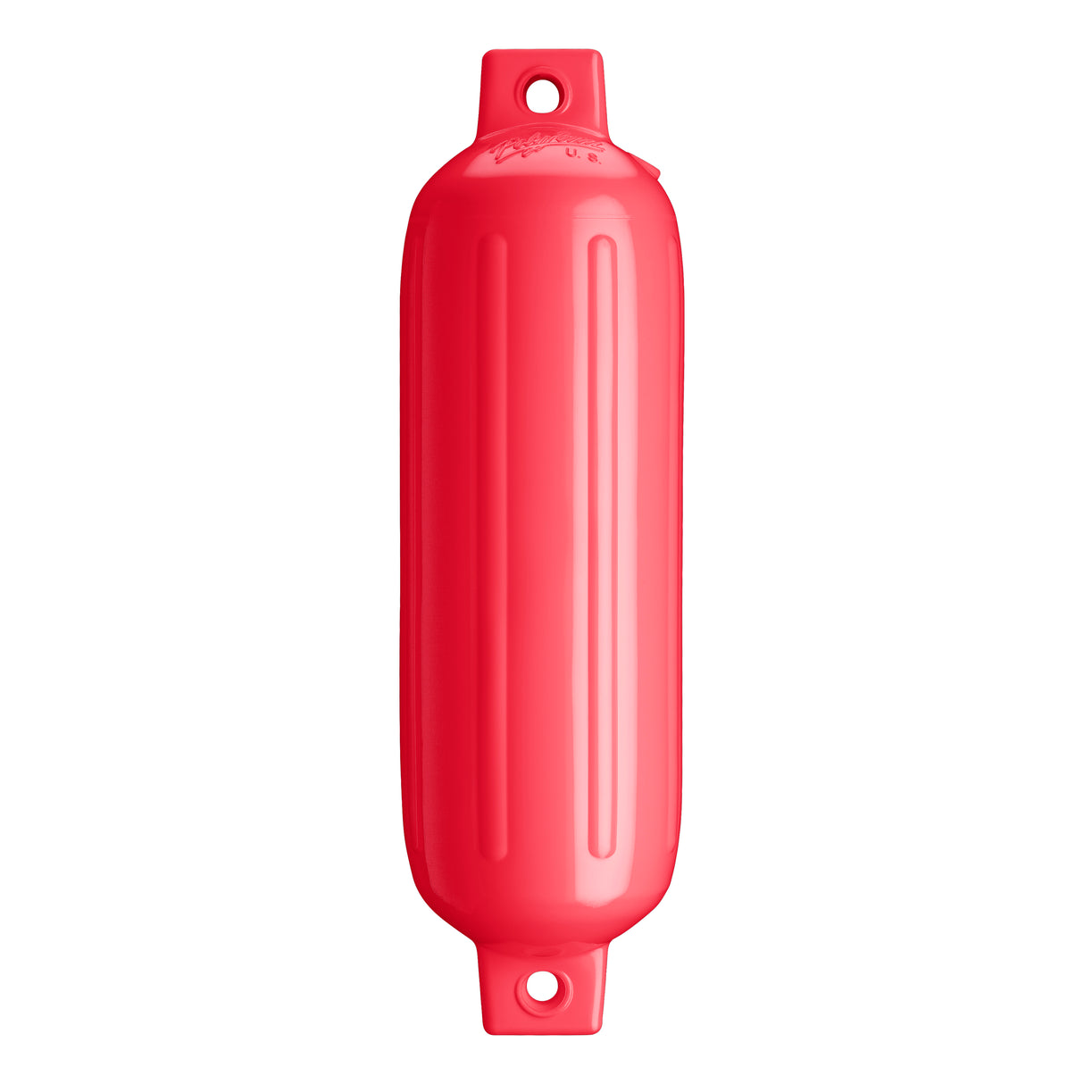 Red boat fender, Polyform G-3