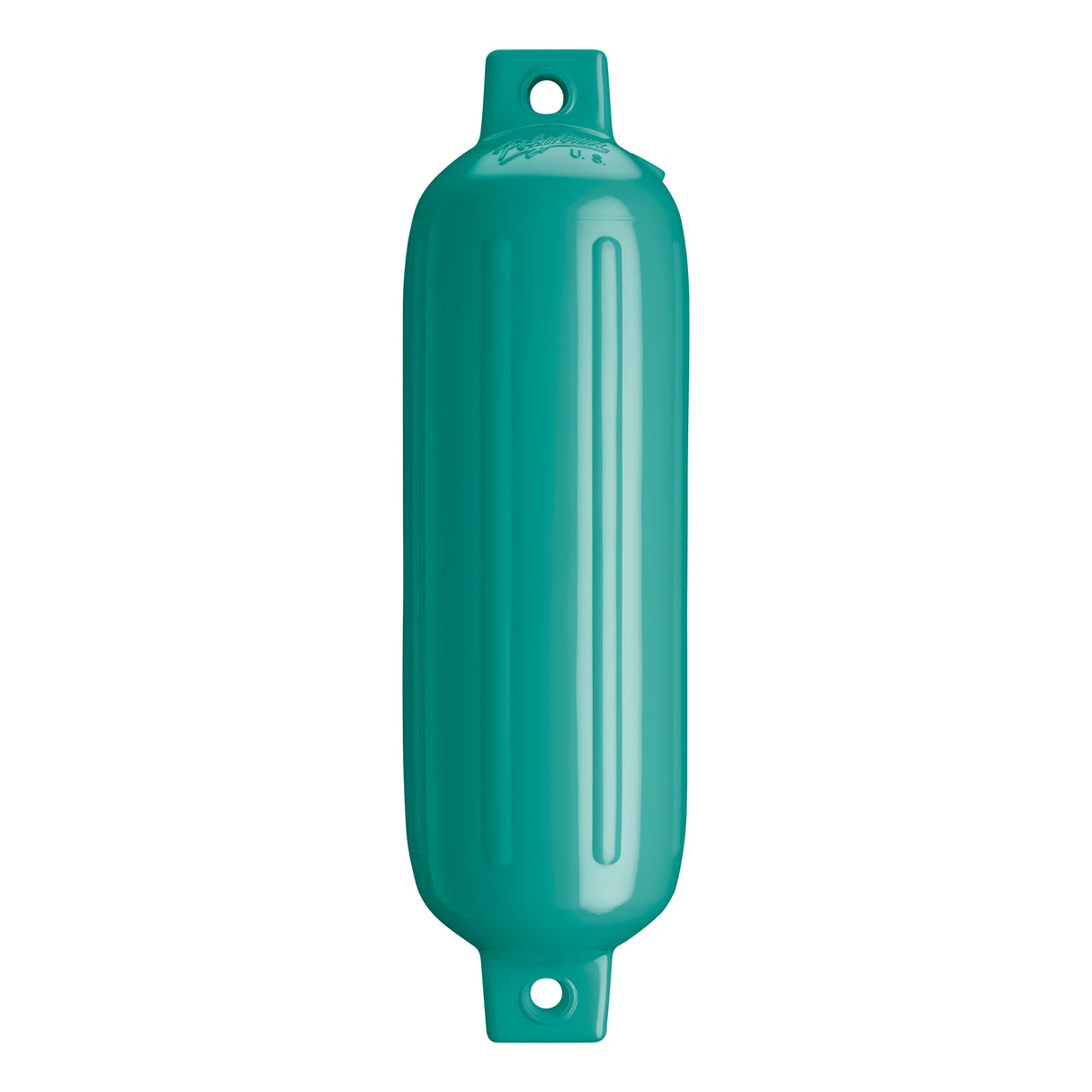 Teal boat fender, Polyform G-3