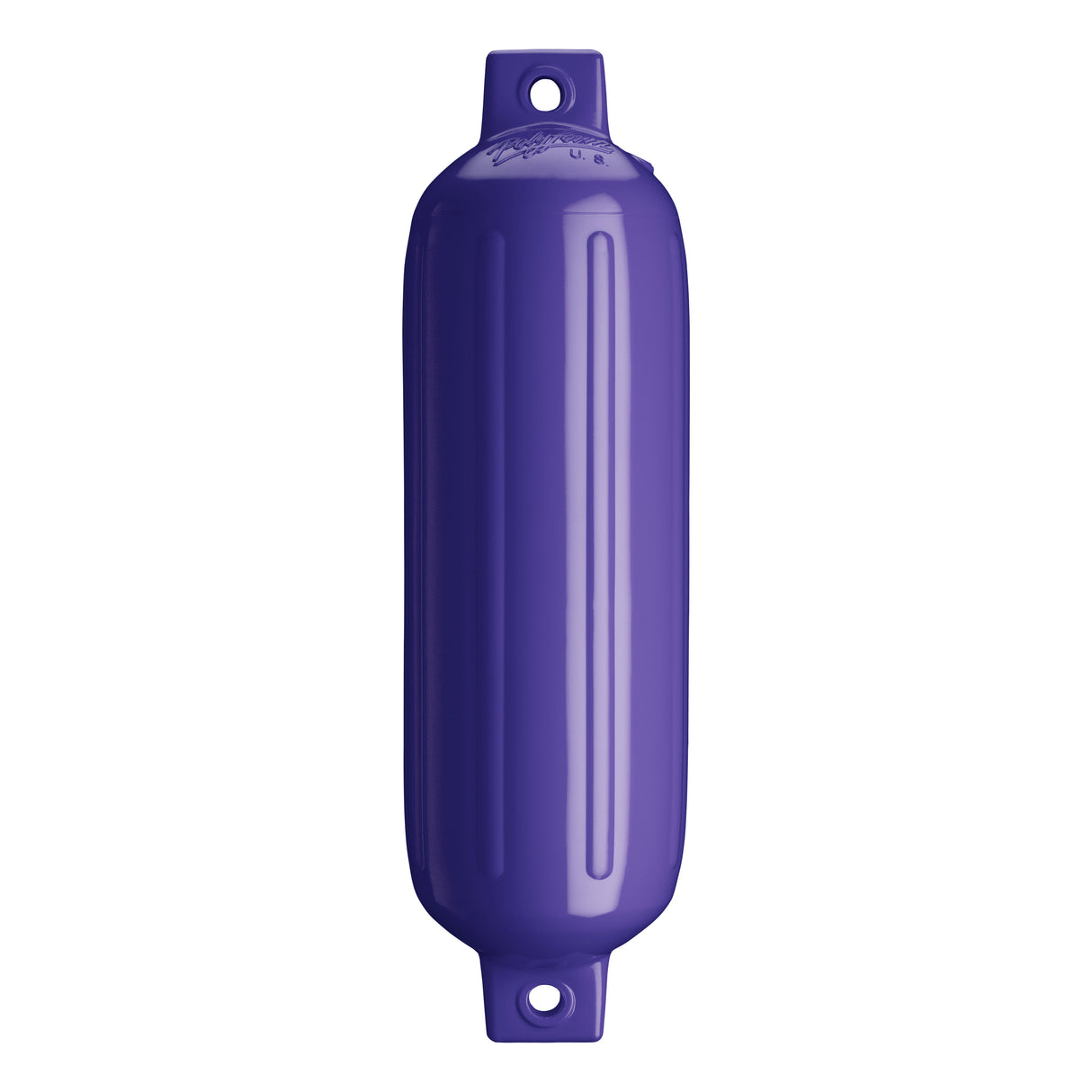 Purple boat fender, Polyform G-4 