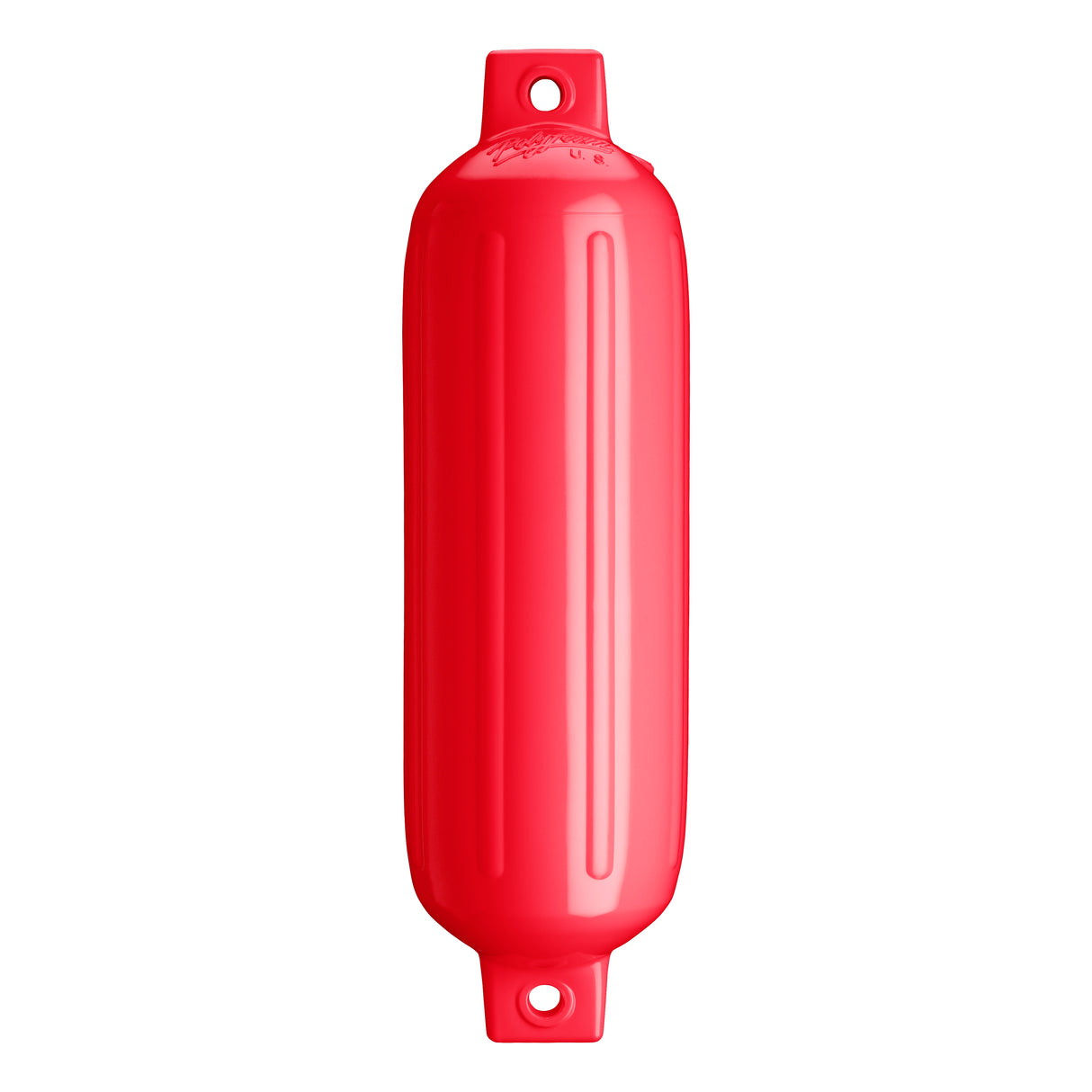 Red boat fender, Polyform G-4