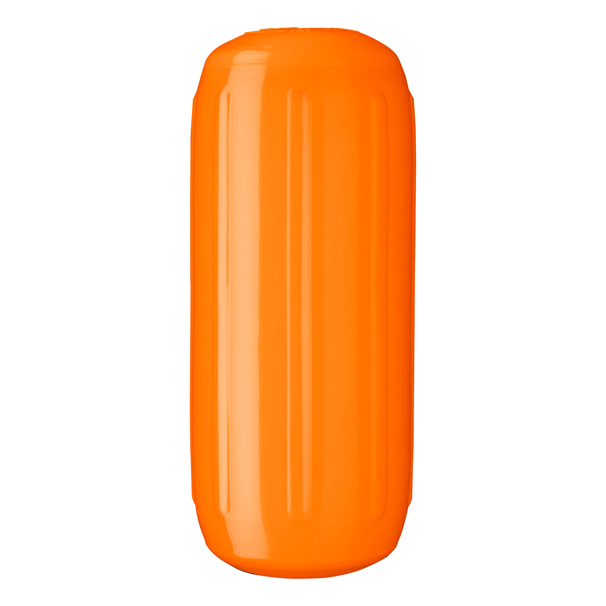 Orange hole through center boat fender, Polyform HTM-1