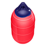 Red inflatable low drag buoy, Polyform LD-1 angled shot