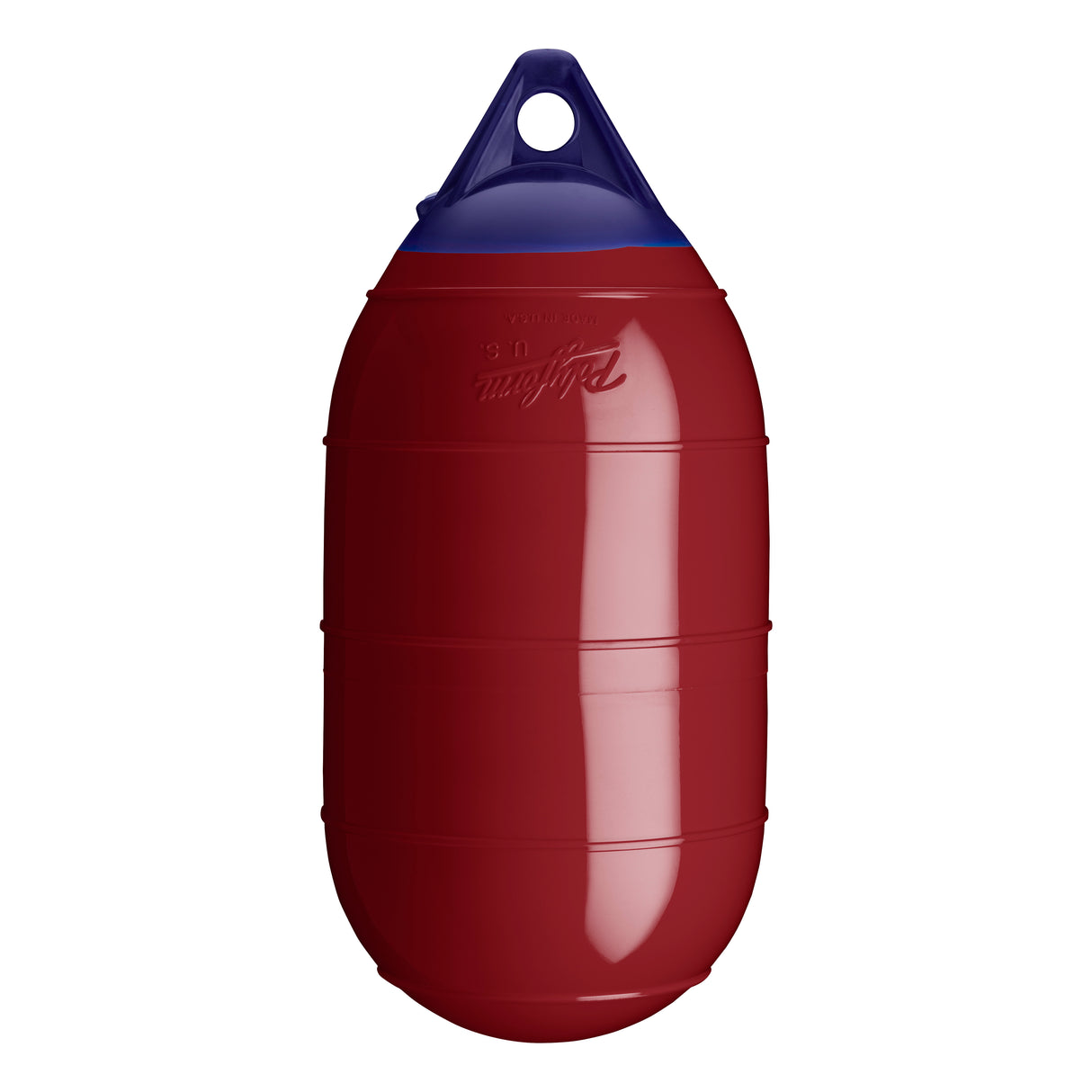Burgundy inflatable low drag buoy, Polyform LD-1