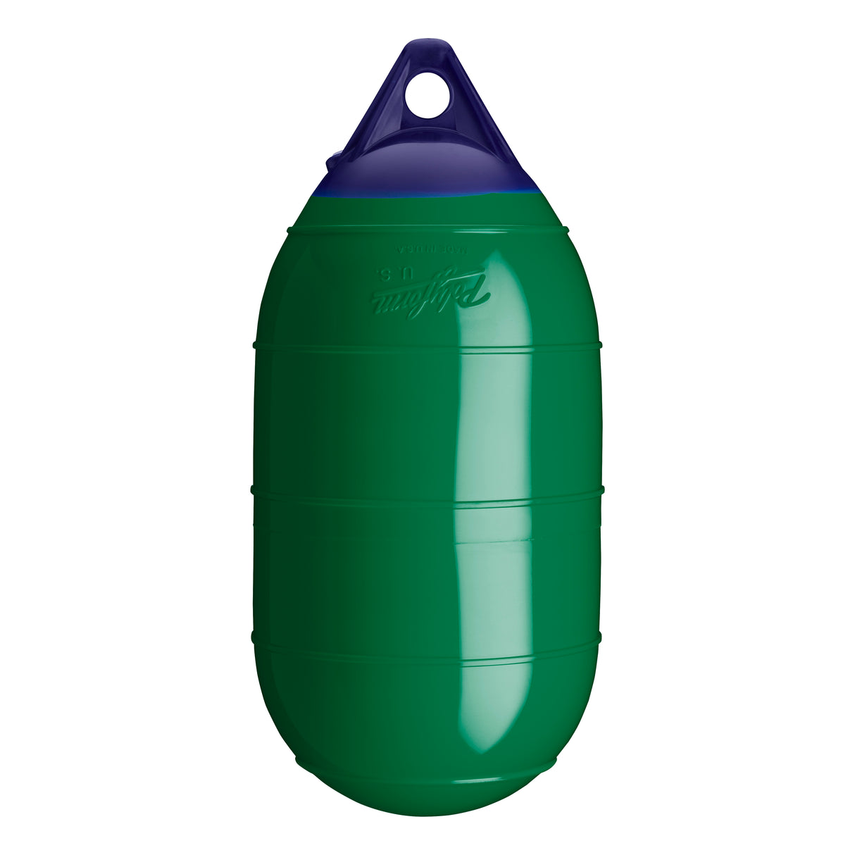 Forest Green inflatable low drag buoy, Polyform LD-1