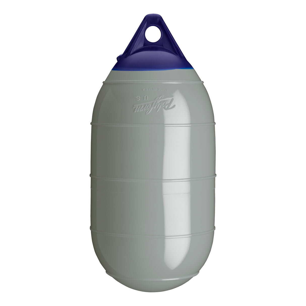 Grey inflatable low drag buoy, Polyform LD-1