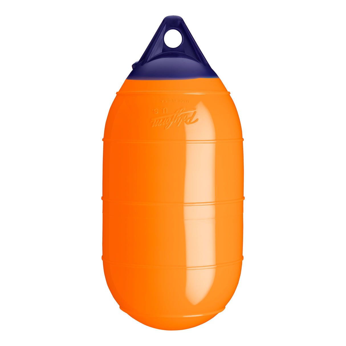 Orange inflatable low drag buoy, Polyform LD-1