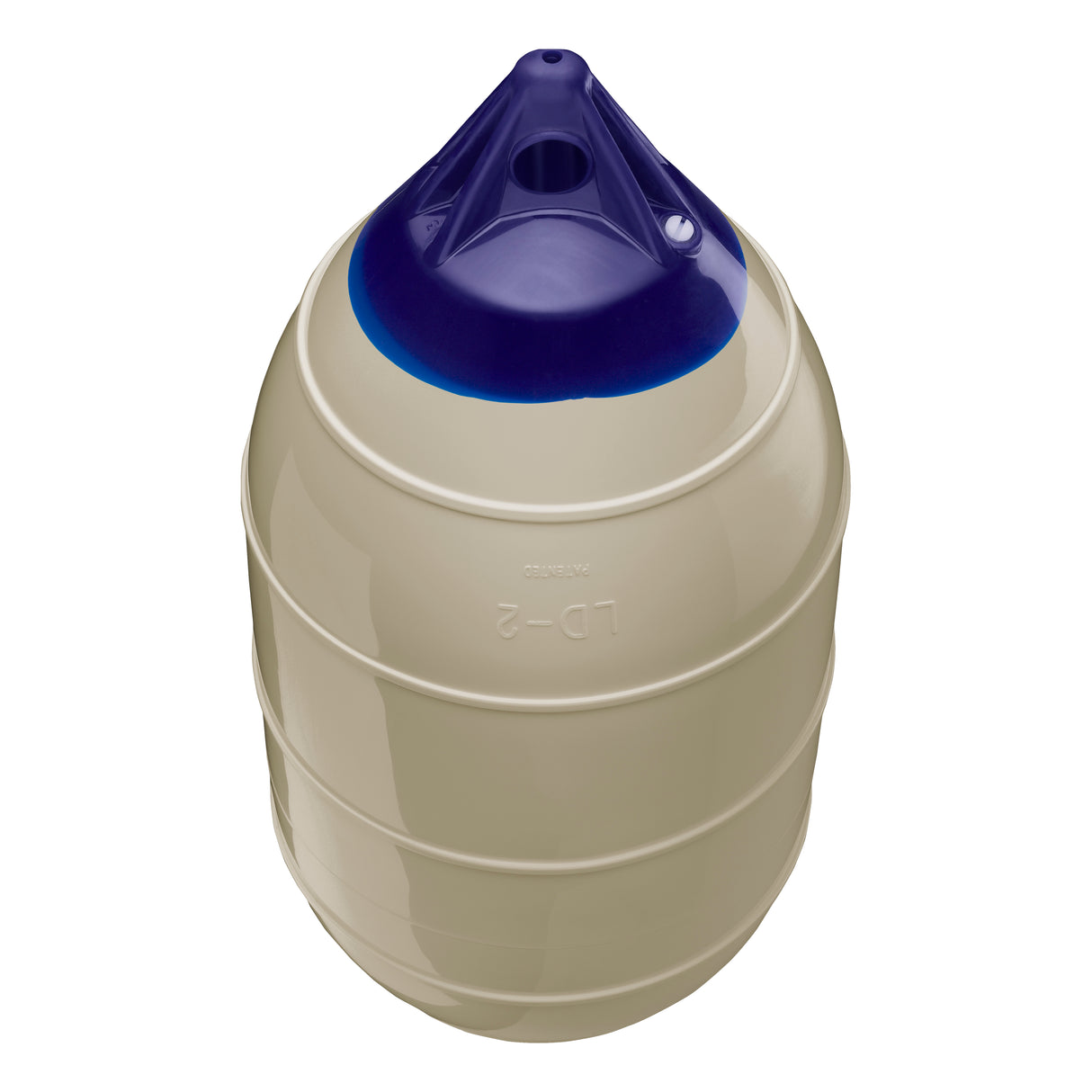 Sand inflatable low drag buoy, Polyform LD-2 angled shot