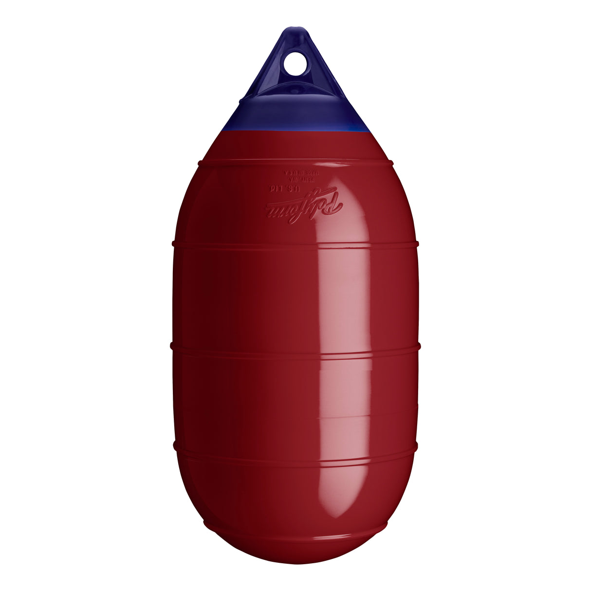 Burgundy inflatable low drag buoy, Polyform LD-2