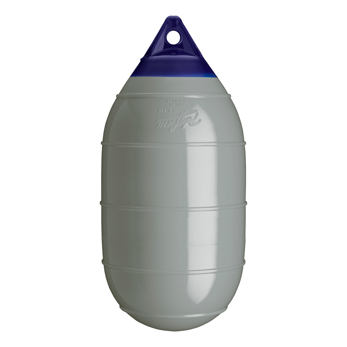Grey inflatable low drag buoy, Polyform LD-2