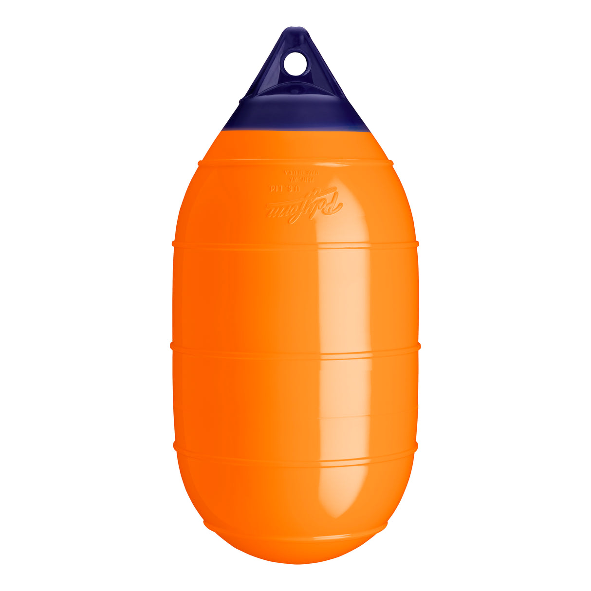 Orange inflatable low drag buoy, Polyform LD-2