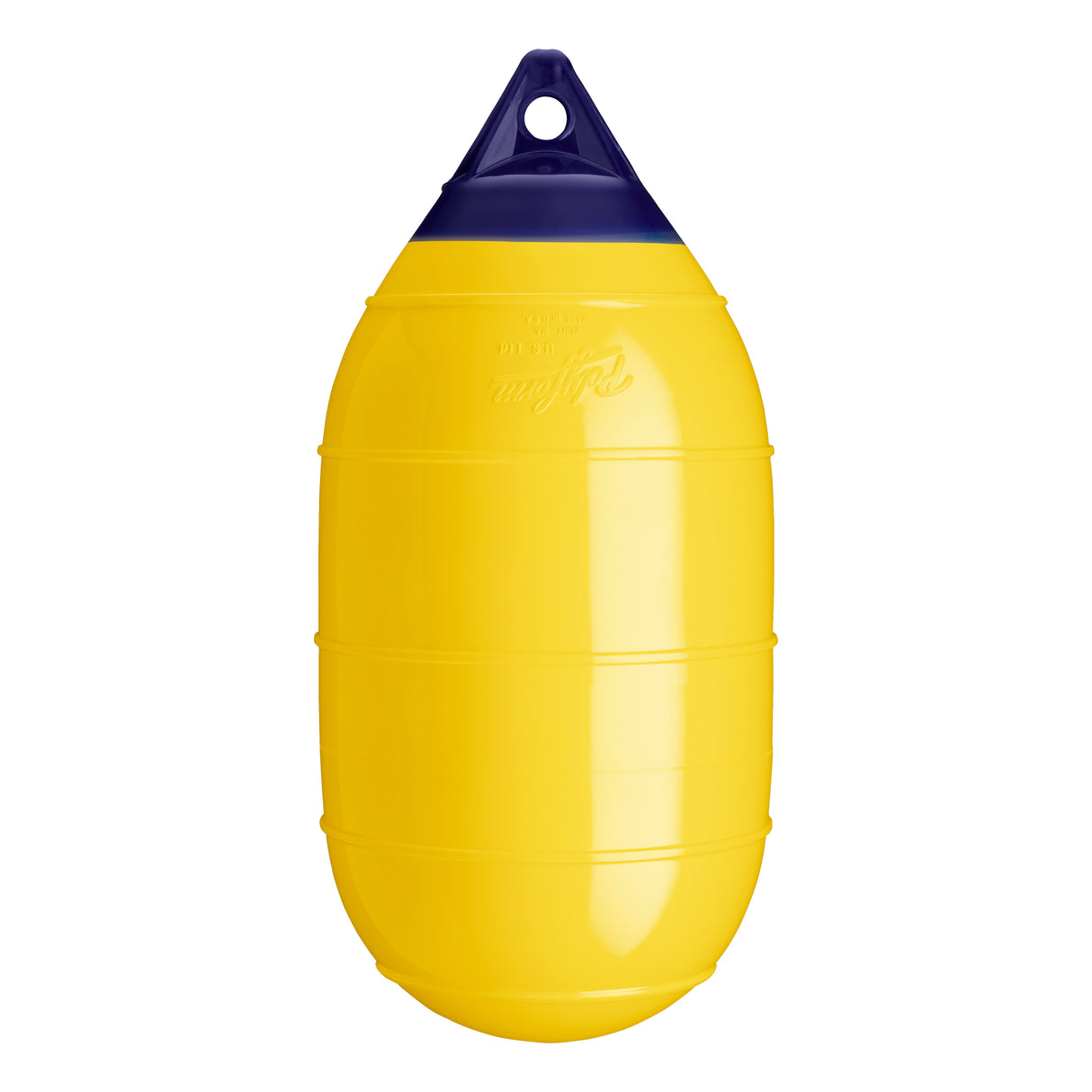 Yellow inflatable low drag buoy, Polyform LD-2